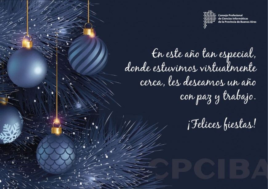 Los mejores deseos en estas Celebraciones de Navidad y Año Nuevo