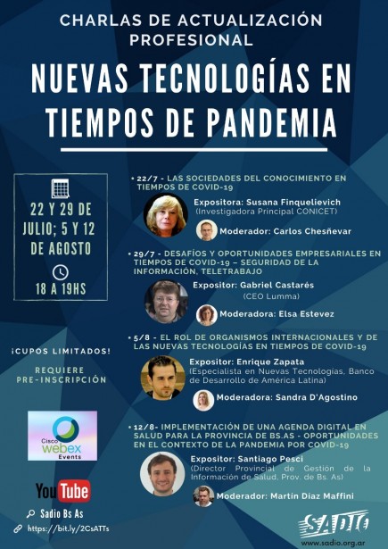 Nuevas tecnologías en tiempo de pandemia