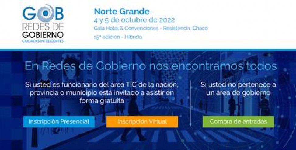 Redes de Gobierno y Ciudades Inteligentes 2022 