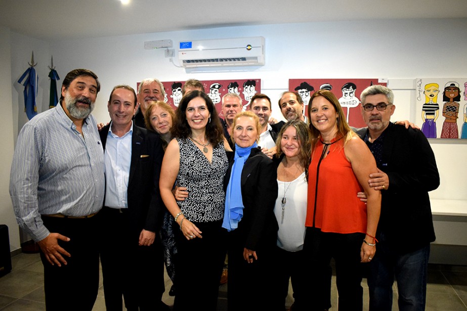 Quedó inaugurada la nueva sede, con un emotivo acto y reconocimientos