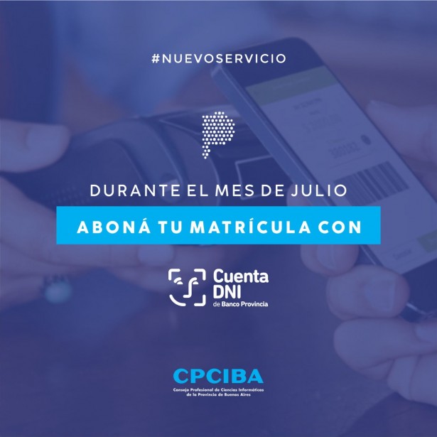 Beneficios Cuenta DNI - CPCIBA entidad adherida a los descuentos