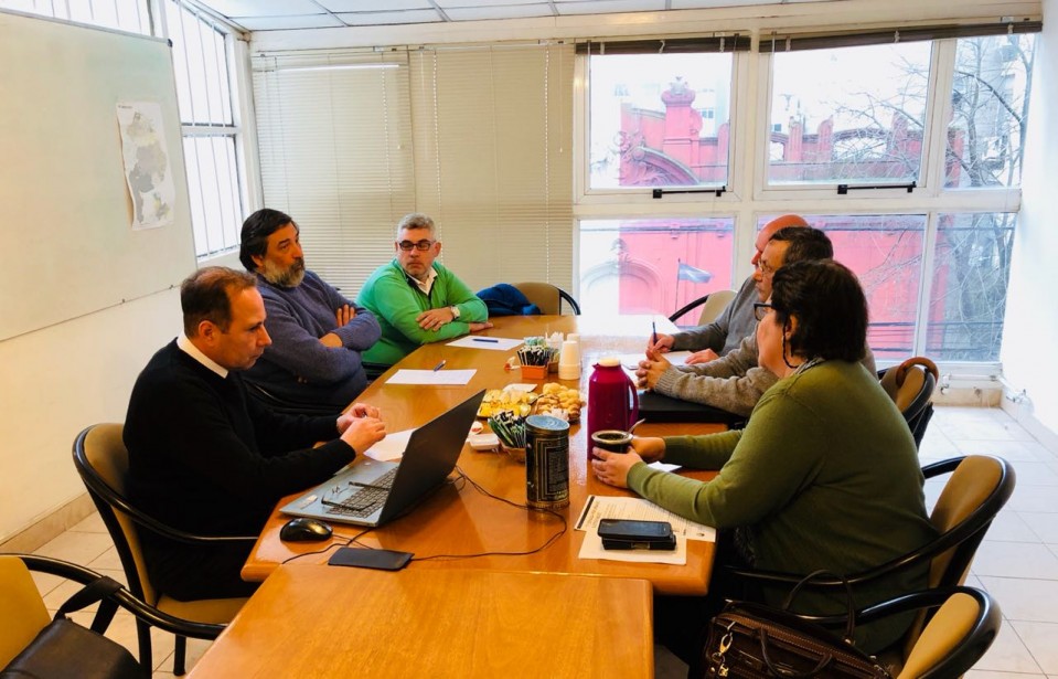 Reunión con autoridades del Consejo Consultivo de la UNLP