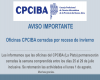 Oficinas CPCIBA cerradas por receso de invierno