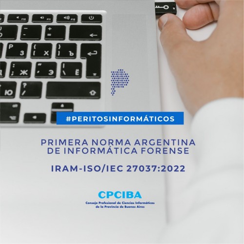 Primera Norma Argentina en Informática Forense