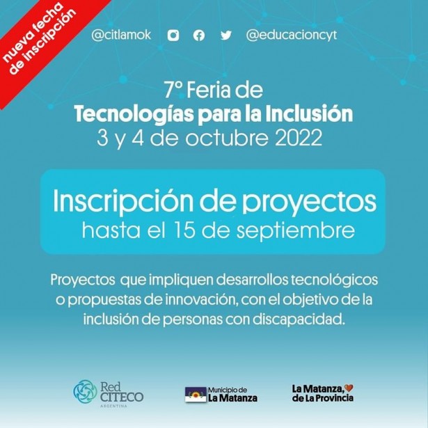 7° Feria de Tecnologías para la Inclusión 2022 