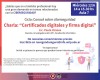 Charla: Certificados Digitales y Firma Digital