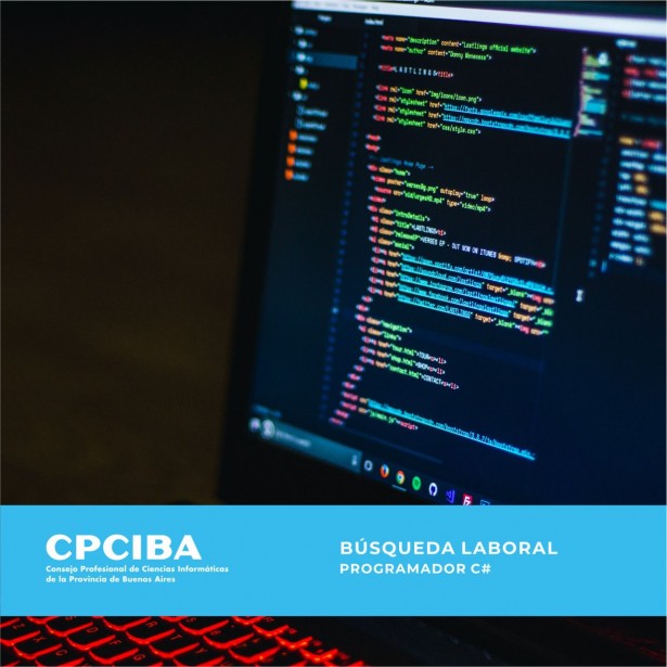 Bolsa de trabajo - Búsqueda de Programador C#